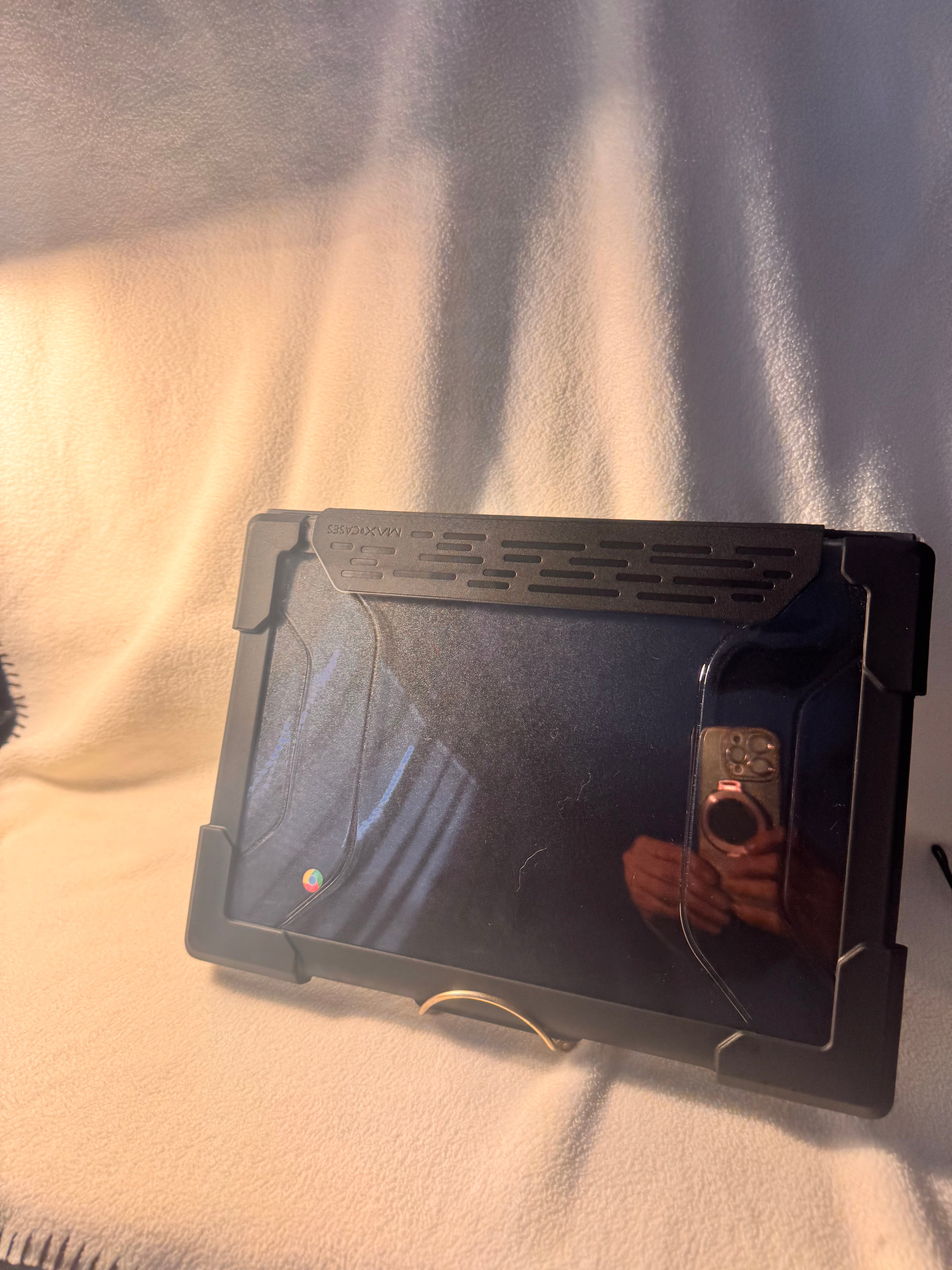 Lenovo Chromebook with strong case